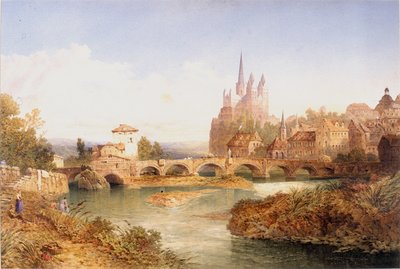 Limburg with the Cathedral of St George by Edward Richardson